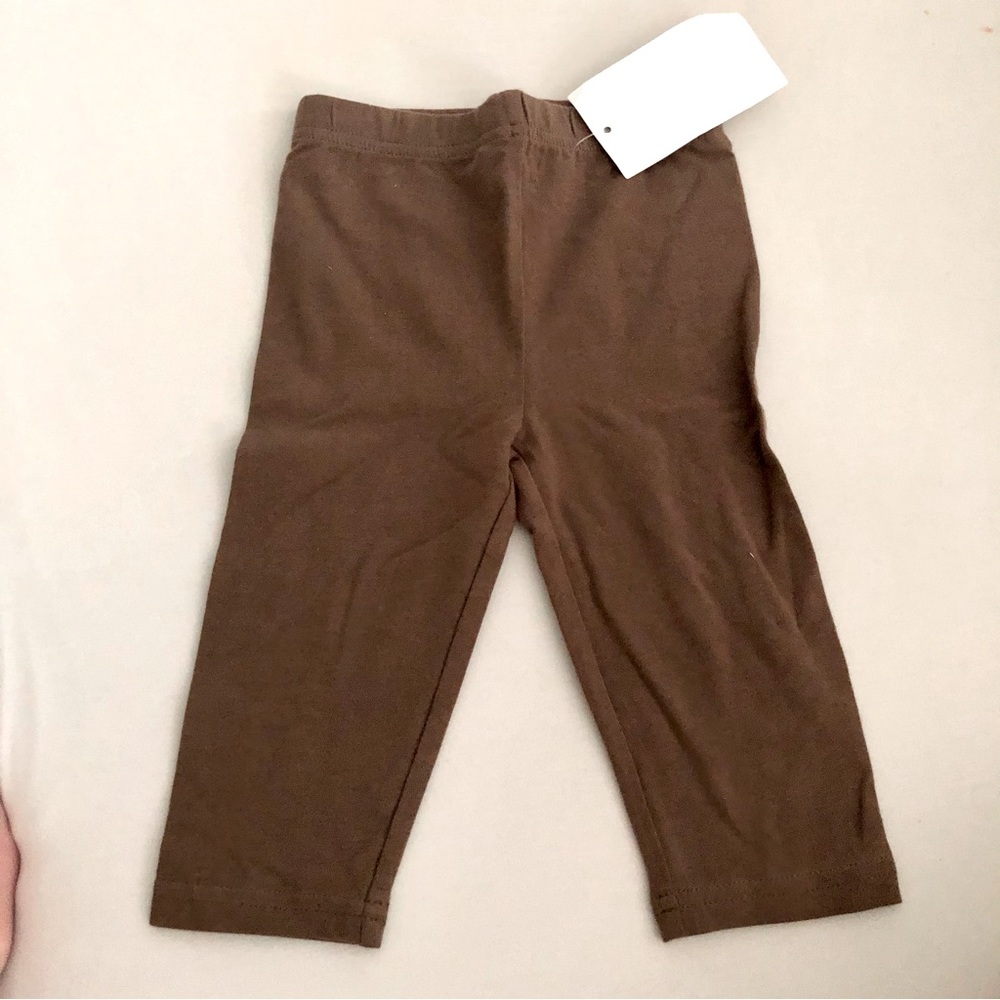 NWT Rabbit Moon Brown Leggings. Size 2.